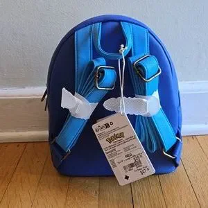 NWT, Loungefly Pokémon Lucario Mini Backpack, GameStop Exclusive Loungefly | Bags | Nwt Loungefly Pokmon Lucario Mini  main image 3